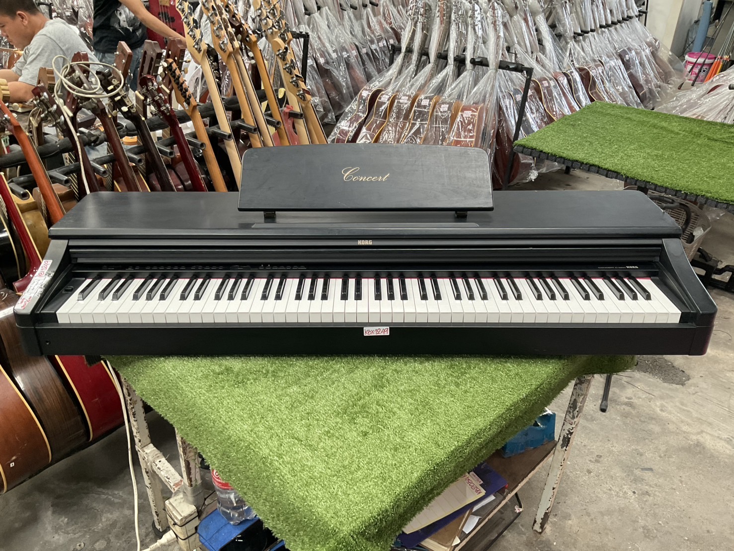 เปียโน KORG : C-35W สินค้าไม่พร้อมใช้งาน (ต้องซ่อม)