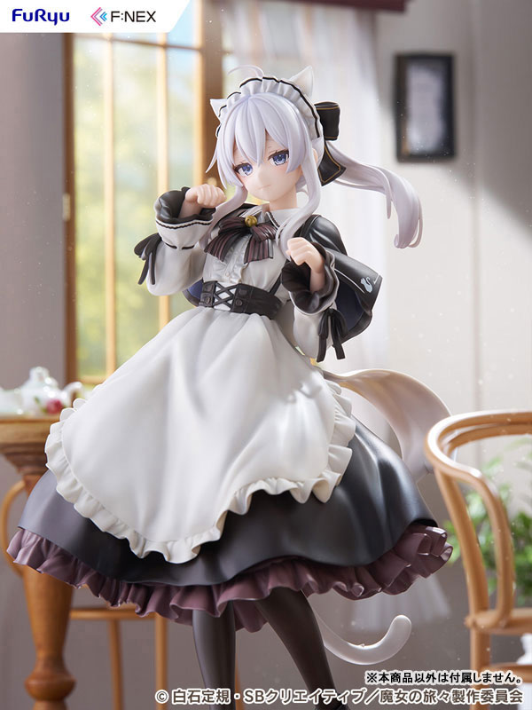 Wandering Witch: The Journey of Elaina Elaina Cat Ears Cafe ver. 1/7 Complete Figure(Pre-order)