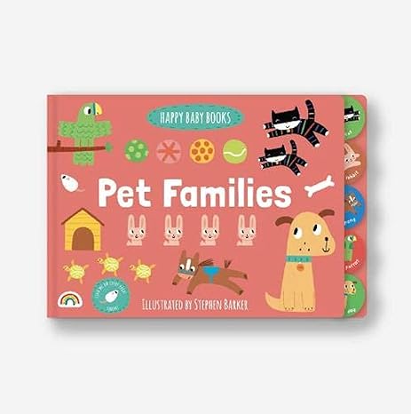 HAPPY BABY BOOKS: PET FAMILIES BY DKTODAY