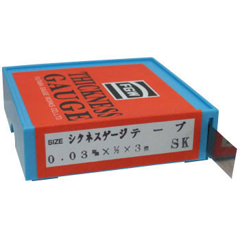 Filler Gauge: 0.03mmx3m : Futaba Gauge Works