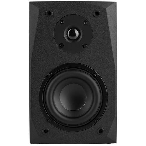 Dayton Audio MK402BTX Powered Bluetooth 4" 2-Way Bookshelf Speaker Pair with 3.5mm Aux In
