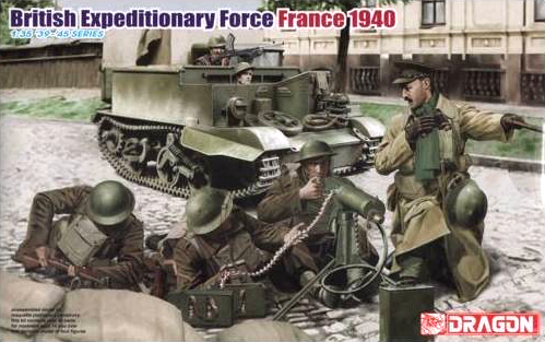 โมเดลฟิกเกอร์ Dragon Models 1/35 DGM6552 British Expeditionary Force France 1940