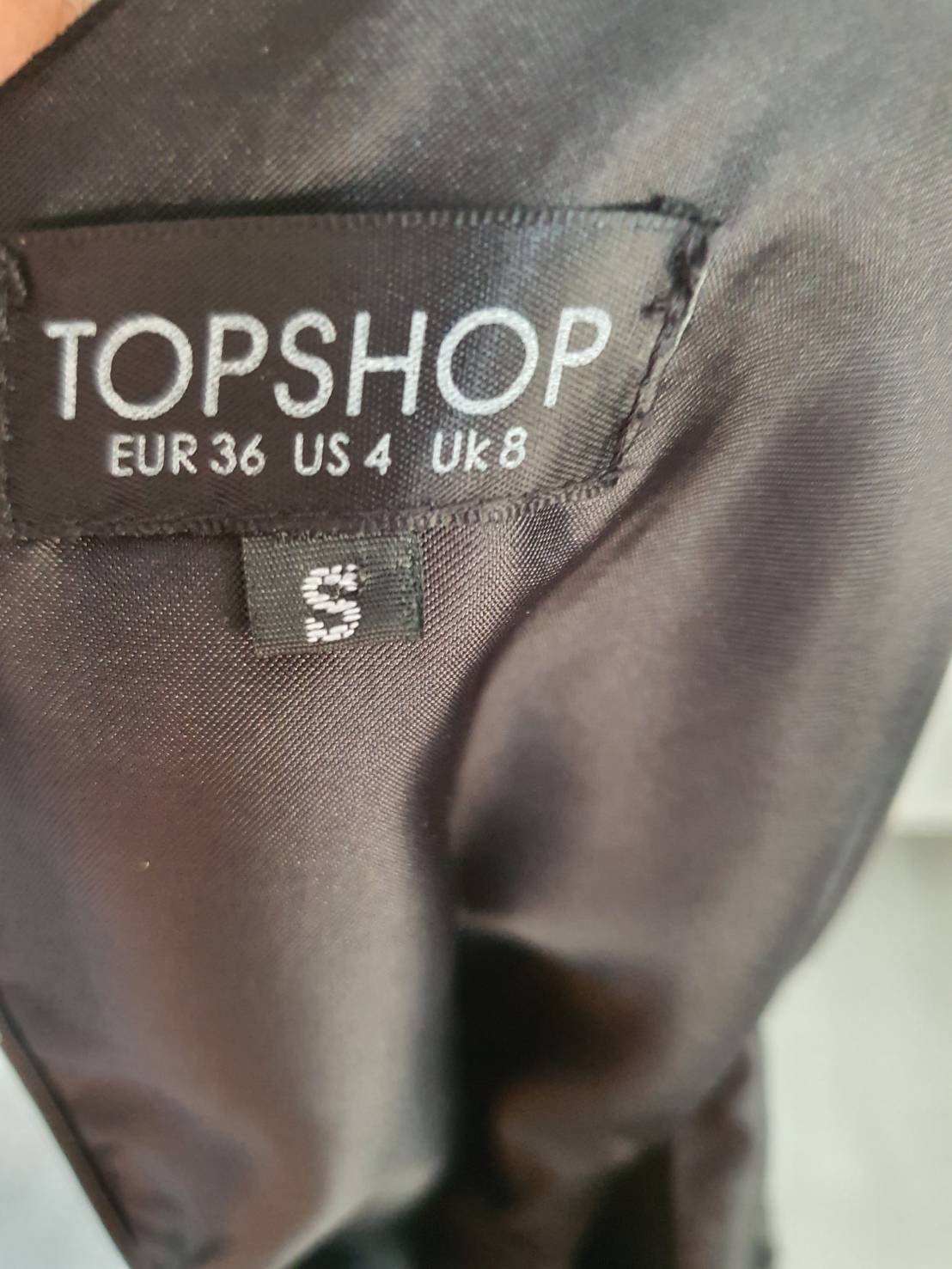 FF06063 เสื้อแฟชั่น สีดำ มือสอง topshop