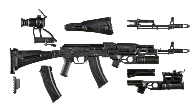 LittleArmory [LA117] AK74M & GP25 Type 1/12 Plastic Model(Pre-order)