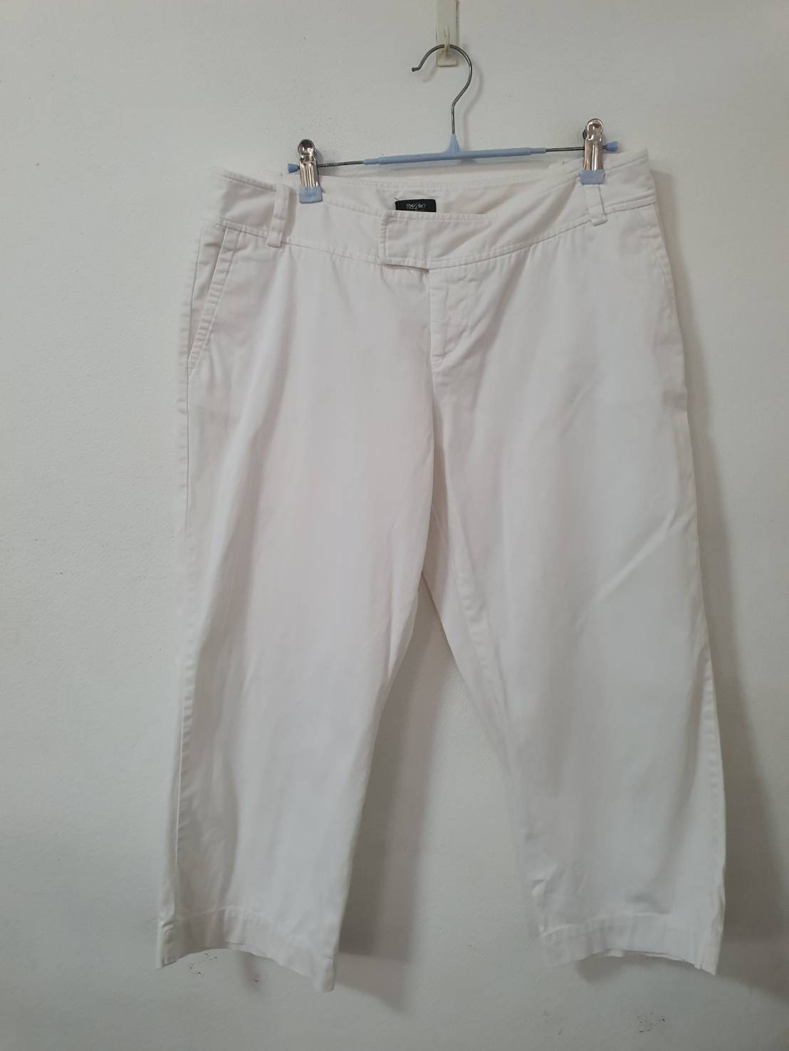 FF06557 กางเกงผ้า มือสอง สีขาว Mossimo เอว 32 นิ้ว