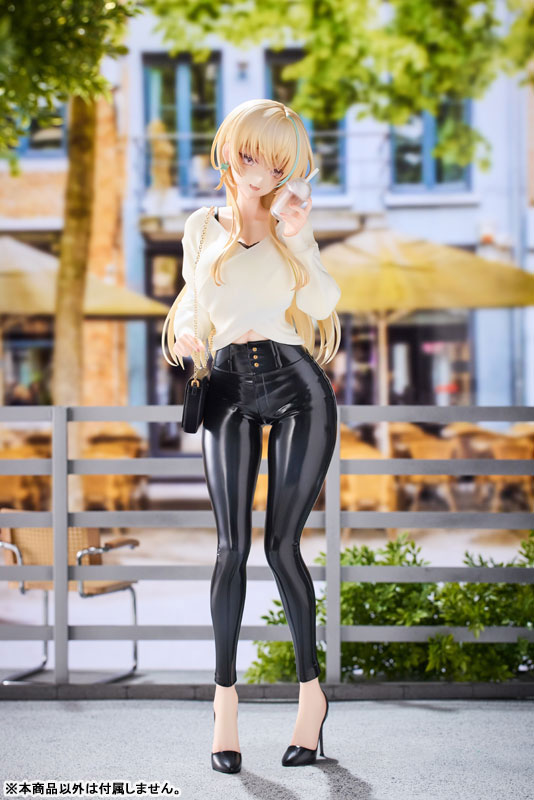 Aoi Koigakubo Illustrated by Fujiko 1/4 Complete Figure Leather Pants Deluxe Edition(Pre-order)