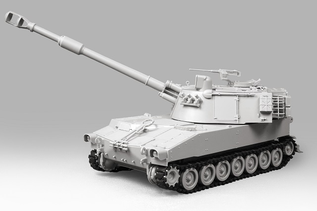 โมเดลปืนใหญ่อัตราจร Kinetic Model 1/35 KI-K61006 M109A2 Self propelled howitzer