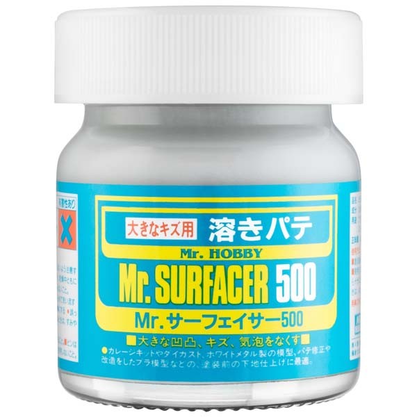 สีรองพื้นโมเดลมิสเตอร์ฮอบบี้แบบขวด SF285 Mr.Surfacer 500