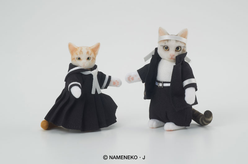 DIGKawaiiACTION "Nameneko" Matayoshi & Torako Set Action Figure(Pre-order)
