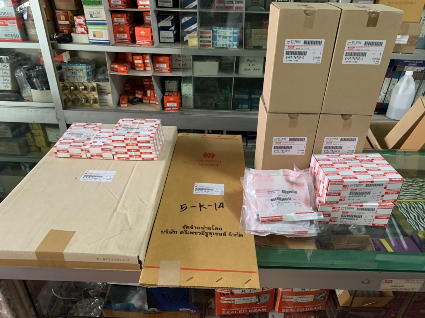 ชุดยกเครื่อง ISUZU DMAX 4JH1 แท้ห้าง