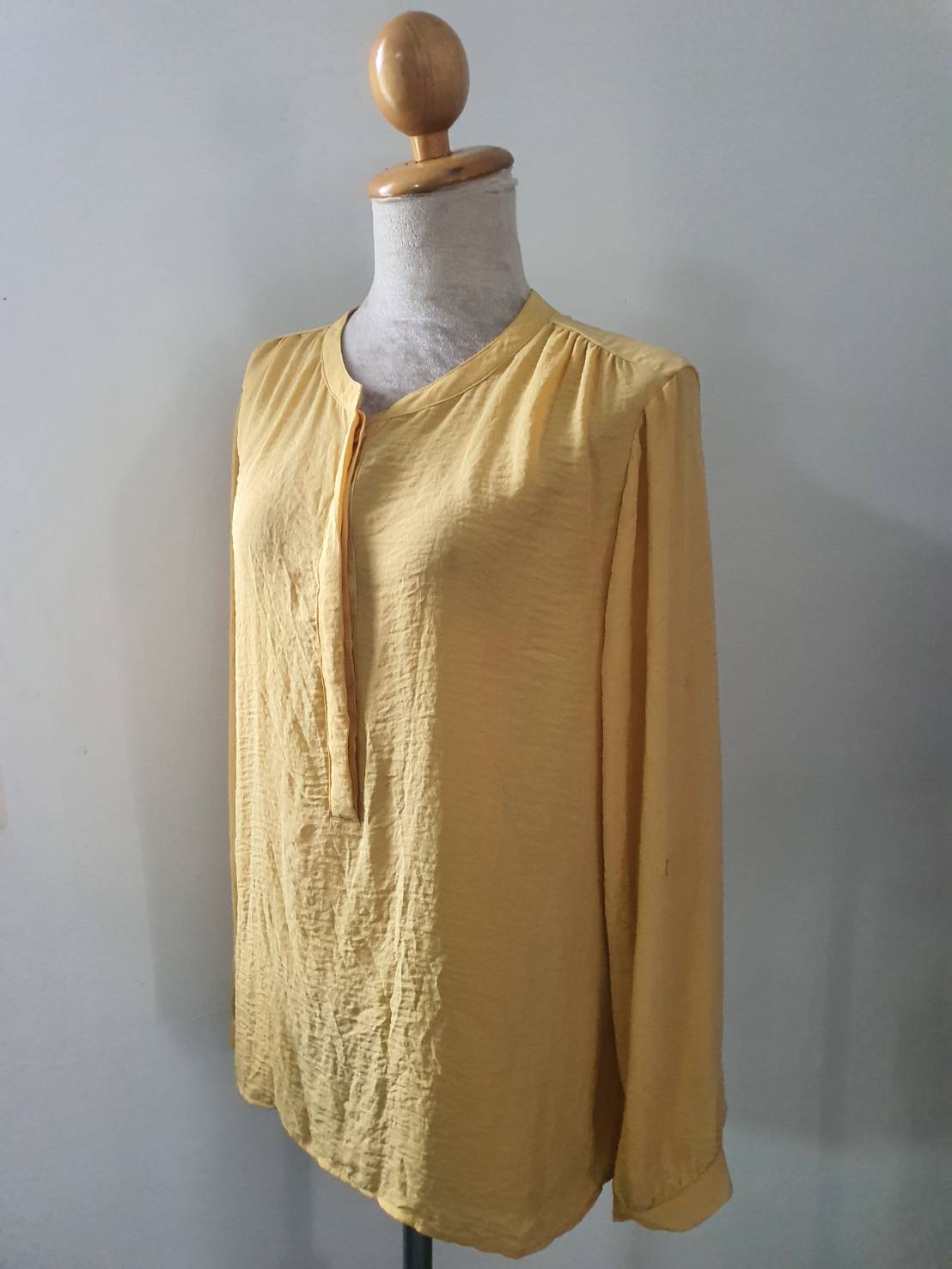 FF06463 เสื้อผ้ามือสอง ชีฟอง a.n.a a new approach อก 46 นิ้ว
