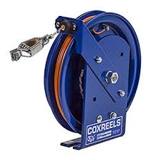 Spring Rewind Static Discharge Cable Reel : Coxreels SD-100-1