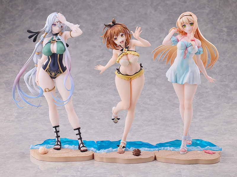Atelier Ryza: Ever Darkness & the Secret Hideout Ryza, Klaudia & Lila Swimsuit Ver. Set 1/7 Figure(Pre-order)(Single Shipment)