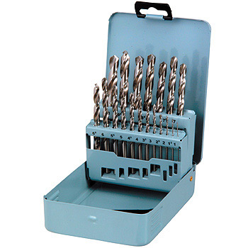 DRILL SET ＃19 PCS. : YG - 1 : High Speed steel