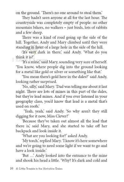 หนังสืออ่านนอกเวลาภาษาอังกฤษ เรื่อง A Little Trouble in the Yorkshire Dales (ระดับ 3) +CD A Little Trouble in the Yorkshire Dales (English Reading: Level 3) +CD