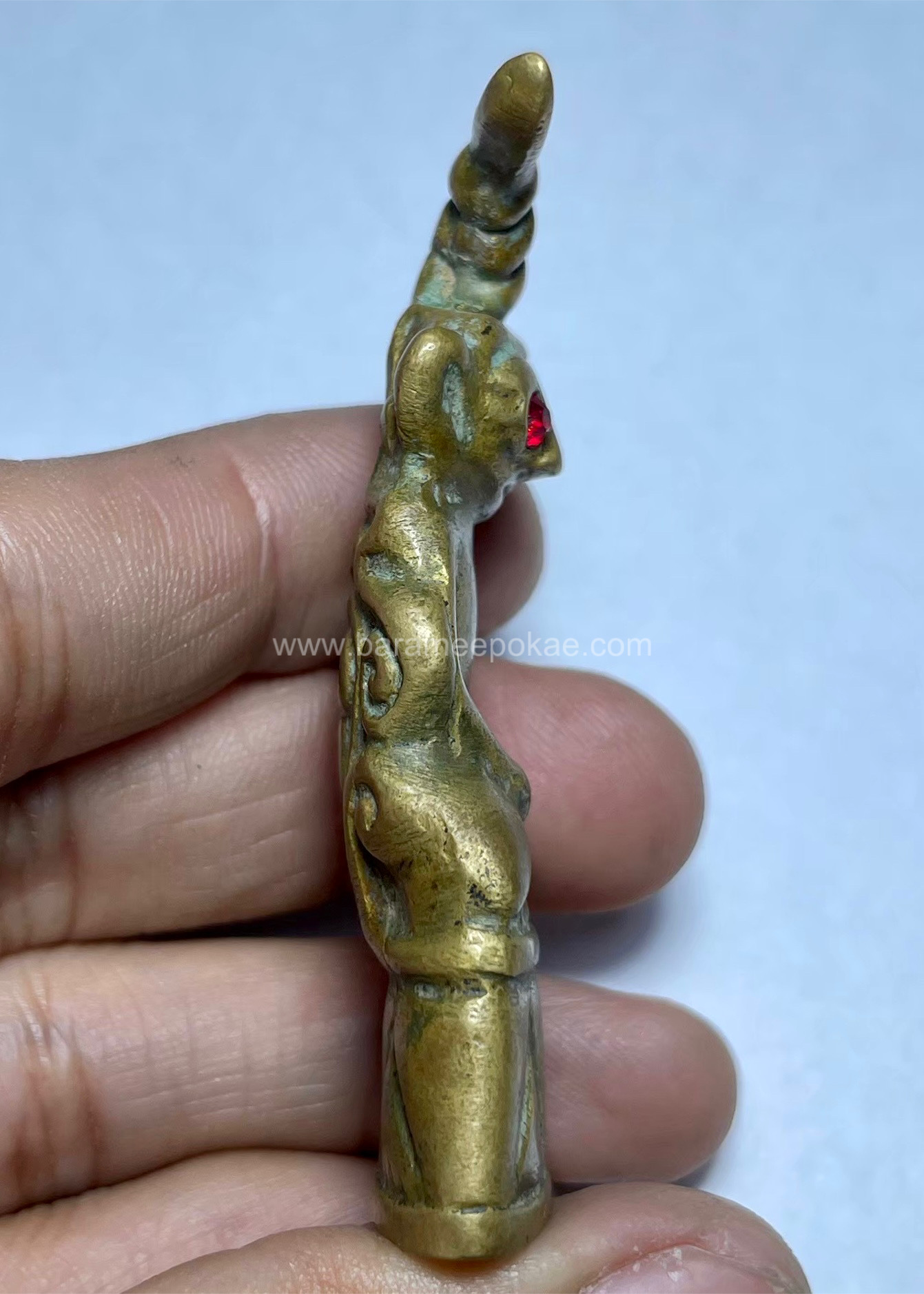 งั่งตาแดง (เกศคดขวา) Red-Eyed Ngang. (right-curved hair style) SKU-03758