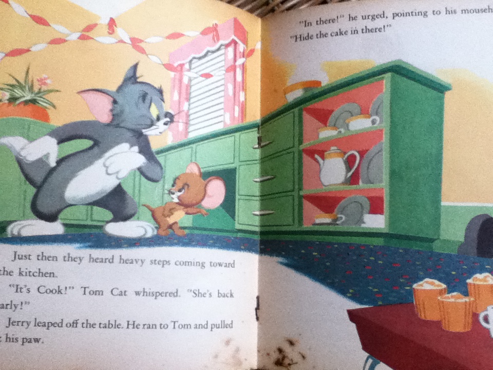 Happy Time Series No.36 BUGS BUNNY AND THE INDIANS และ No.40 TOM and JERRY'S PARTY รวม2เล่ม