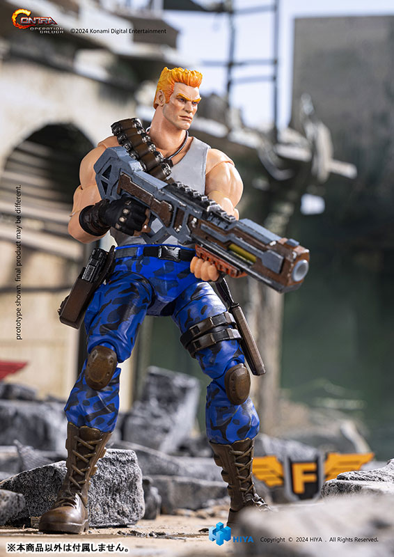 Contra: Operation Galuga 1/12 Exquisite Basic Action Figure Bill Rizer(Provisional Pre-order)