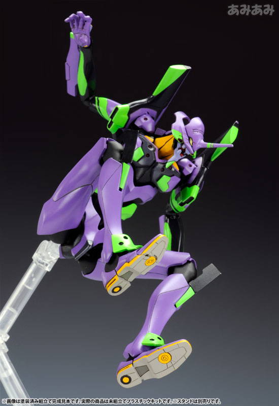 Evangelion: 2.0 You Can (Not) Advance 1/400 General-Purpose Humanoid Battle Weapon Android EVA-01 Test Type Plastic Model(In-Stock)