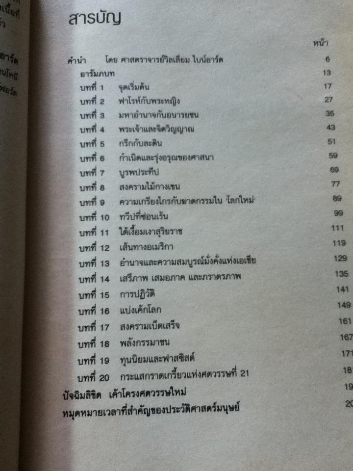 คู่มือศึกษาประวัติศาสตร์โลก ฉบับไม่งี่เง่า/ คริส บราเซียร์