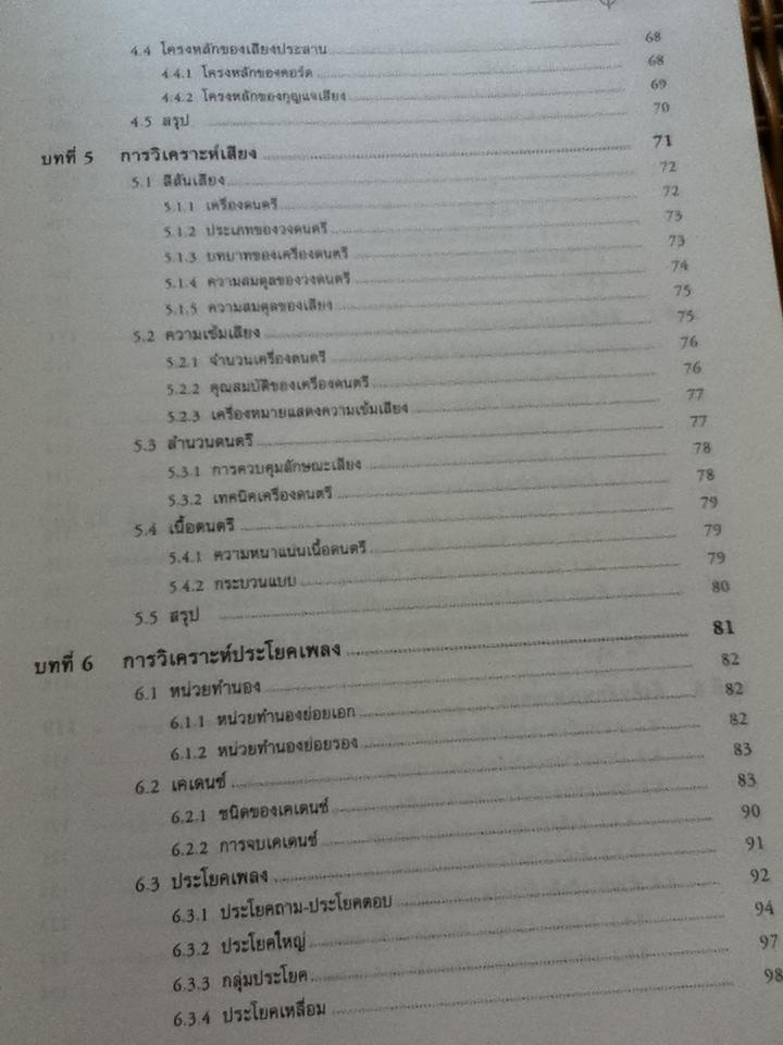สังคีตลักษณ์และการวิเคราะห์/ ณัชชา โสคติยานุรักษ์