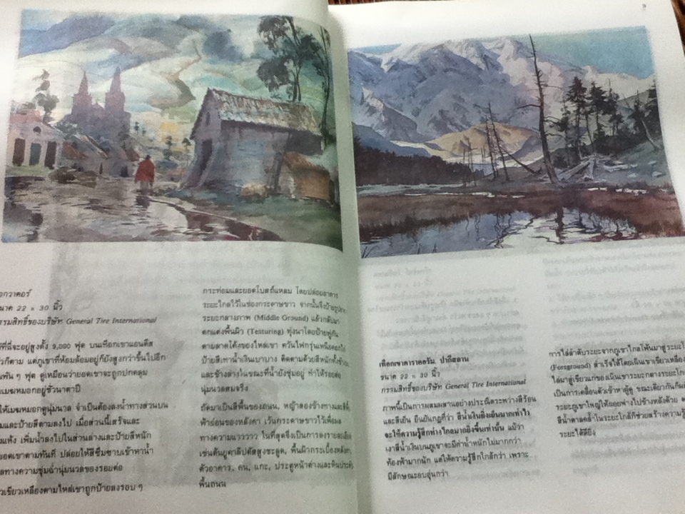 การเขียนสีน้ำ/ จอห์น ไพค์