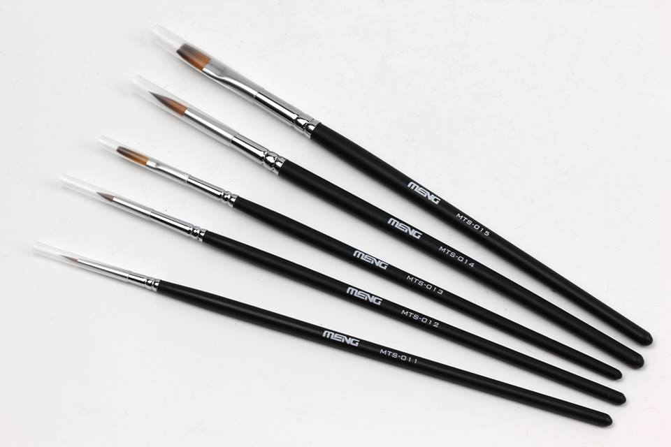 MTS-010 Meng Modeling Paint Brush ชุดพู่กันเม้ง