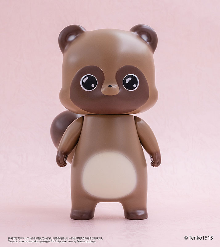 Chibi Creature Little Fox with Two Tails Ponkichi Soft Vinyl Figure(Pre-order)