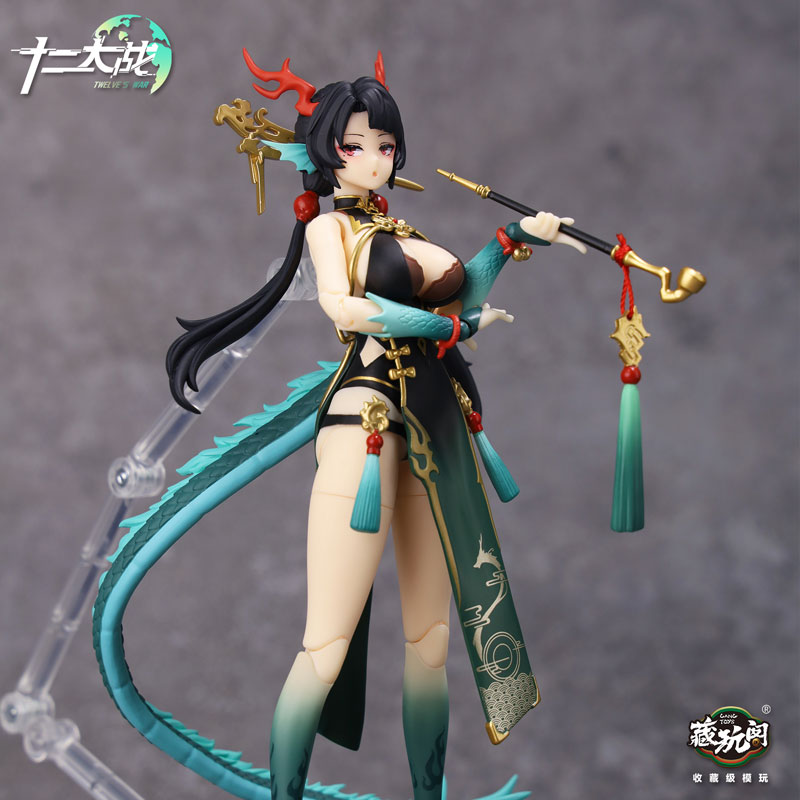 [Bonus] Twelves War Series Xiao Qing Long LOONG 1/12 Scale Posable Figure(Provisional Pre-order)