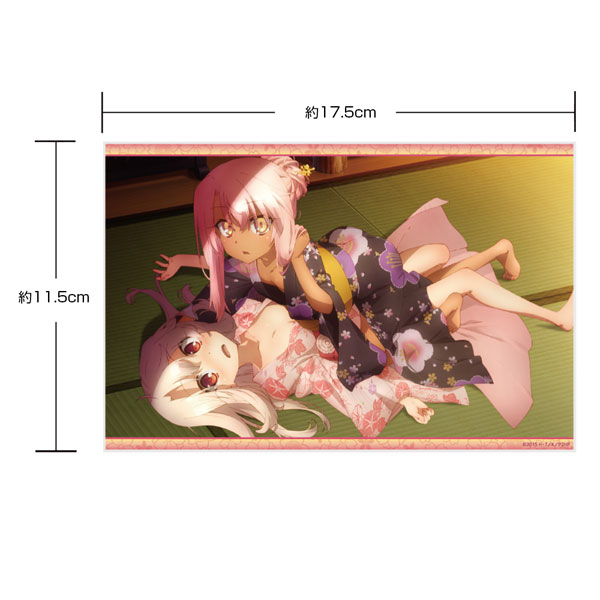 Fate/kaleid liner Prisma Illya 2wei Herz! Illya and Chloe Yukata de Maryoku Kyoukyuu Acrylic Art Stand(Pre-order)