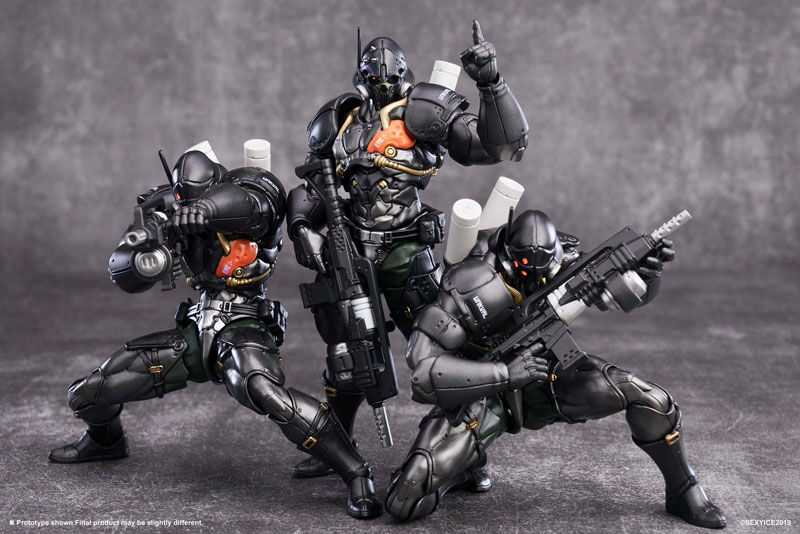 Project Identity: UNKVAL Eliminator Squad edition Ver. Complete Model Action Figure(Pre-order)
