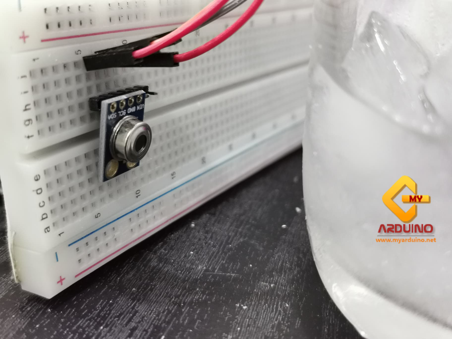 สอนใช้งาน NodeMCU ESP8266 GY-906 MLX90614 เซ็นเซอร์วัดอุณหภูมิแบบไร้ ...