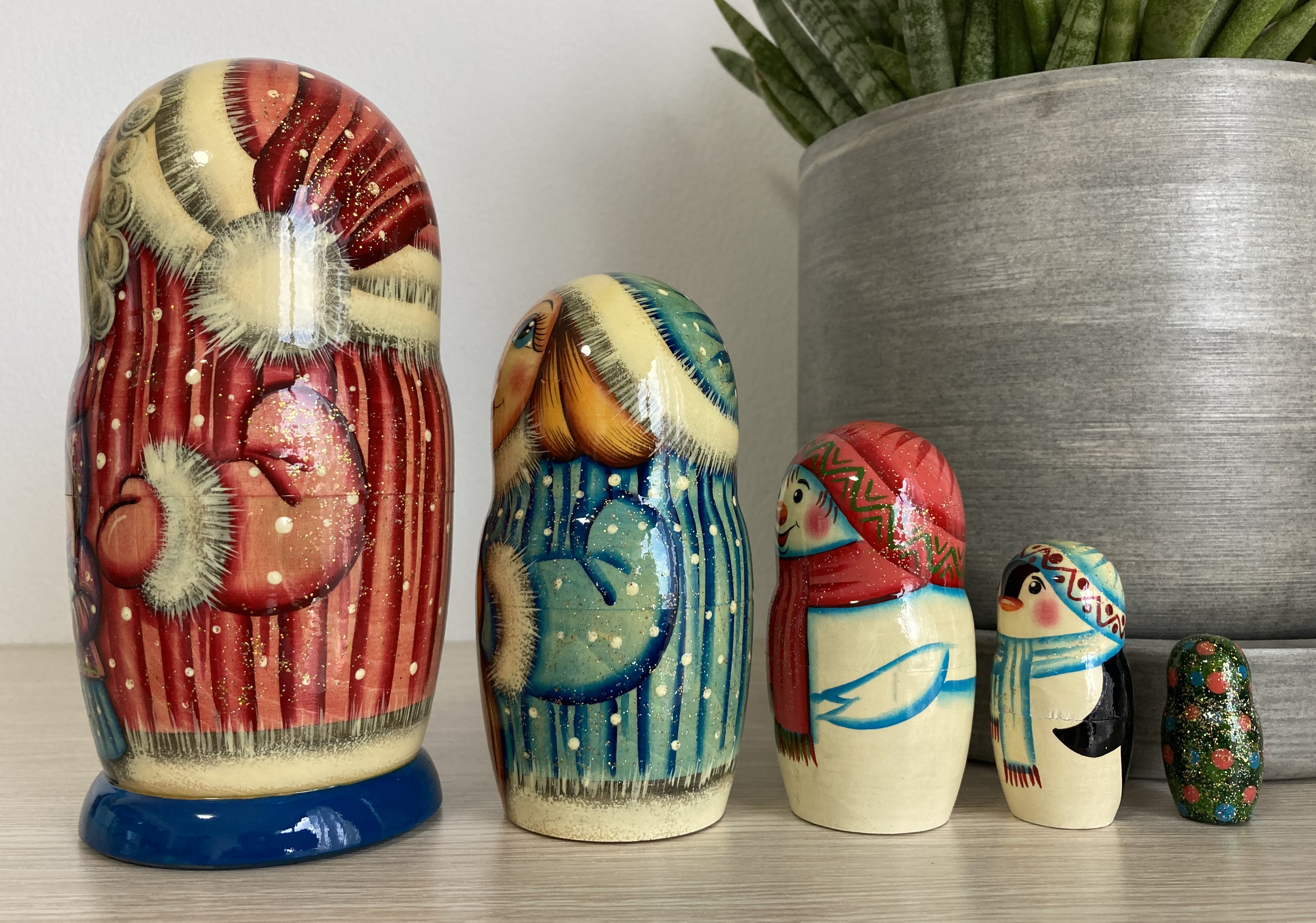 ตุ๊กตาแม่ลูกดก (Matryoshka) - From Russia With Love "Santa Claus"