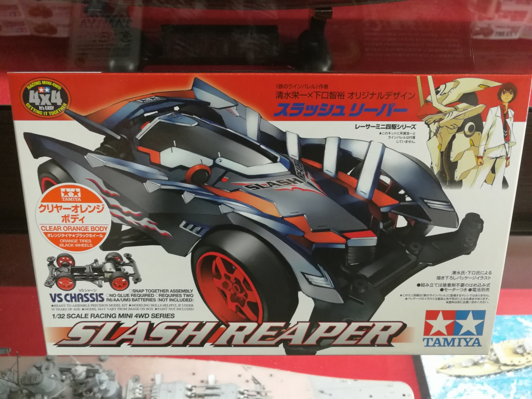 รถมินิ 4WD ทามิย่า ขนาด 1/32 Tamiya Mini 4WD TA95219 Slash Reaper (VS Chassis)