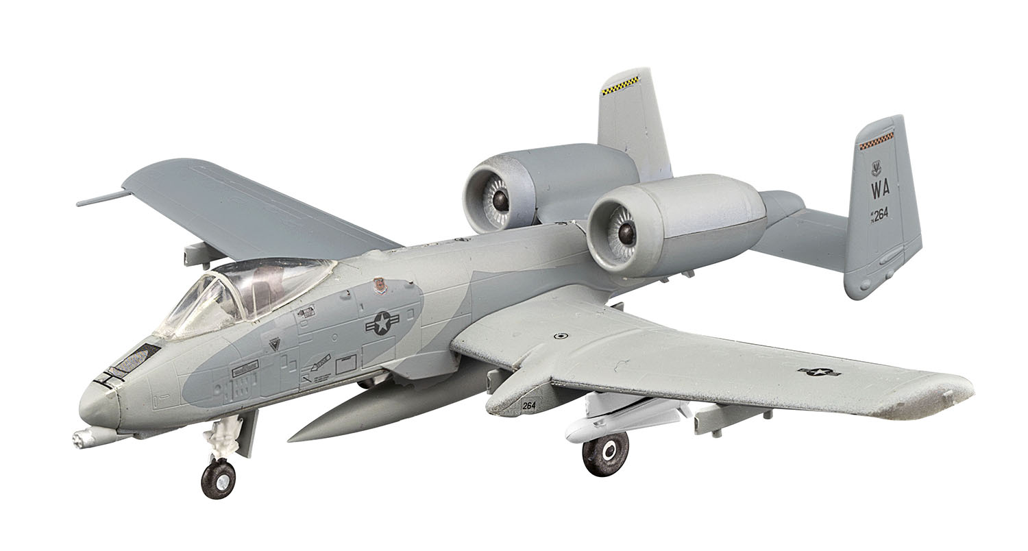 โมเดลเครื่องบินรบจำลอง ยี่ห้อเอฟทอย ขนาด 1/144 ชุด F-toys Wing Kit Collection VS12 OV-10 Bronco และ A-10 Thunderbolt II #2C