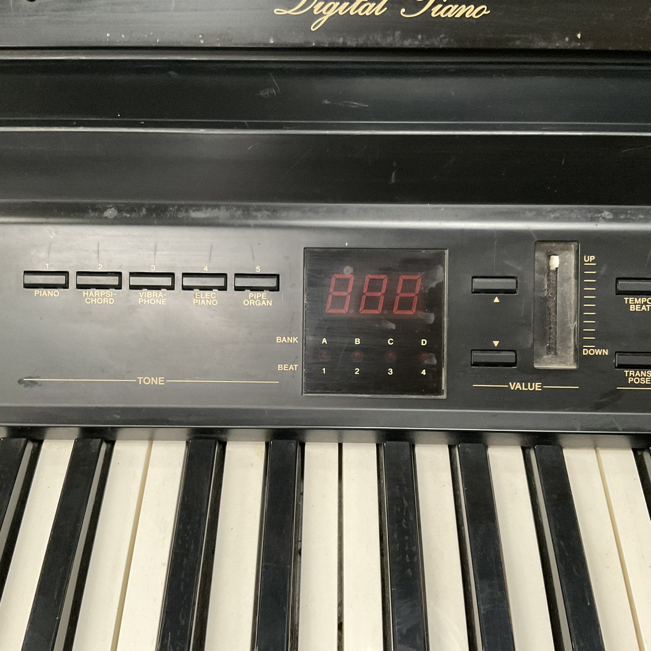 เปียโน CASIO : CPS-740 สินค้าไม่พร้อมใช้งาน (ต้องซ่อม)