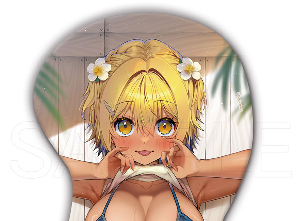 [Exclusive Sale] "Gal Gamer ni Homeraretai" 3D Mouse Pad Yu Kunioka Swimsuit Ver.(Pre-order)