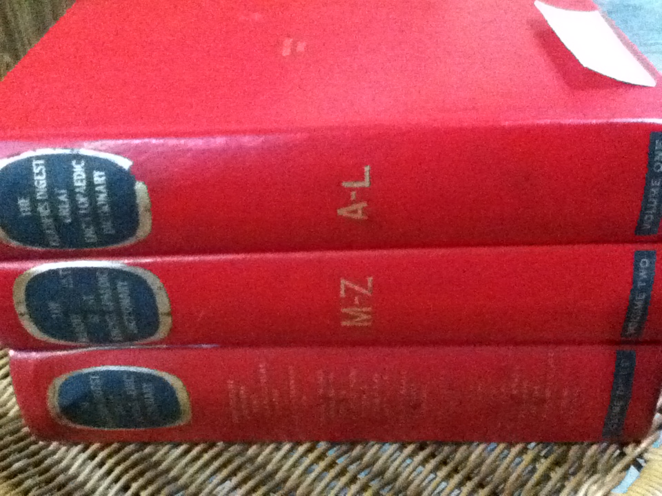 THE READER'S DIGEST GREAT ENCYCLOPAEDIC DICTIONARY VOLUME 1-3
