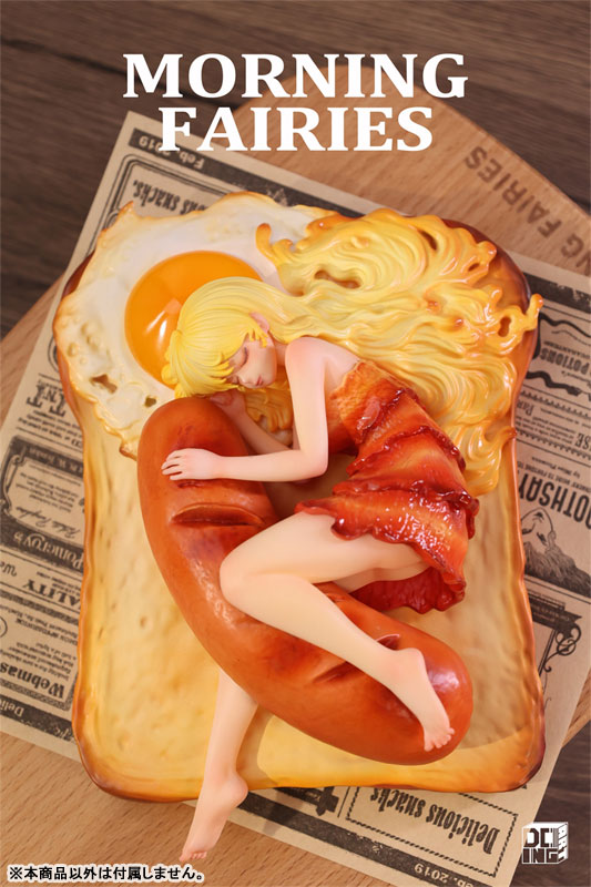 Morning Fairies Bacon Egg Toast Complete Figure(Provisional Pre-order)