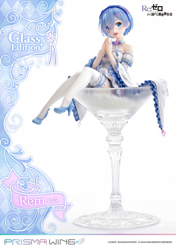 PRISMA WING Re:ZERO -Starting Life in Another World- Rem Glass Edition 1/7 Complete Figure(Pre-order)