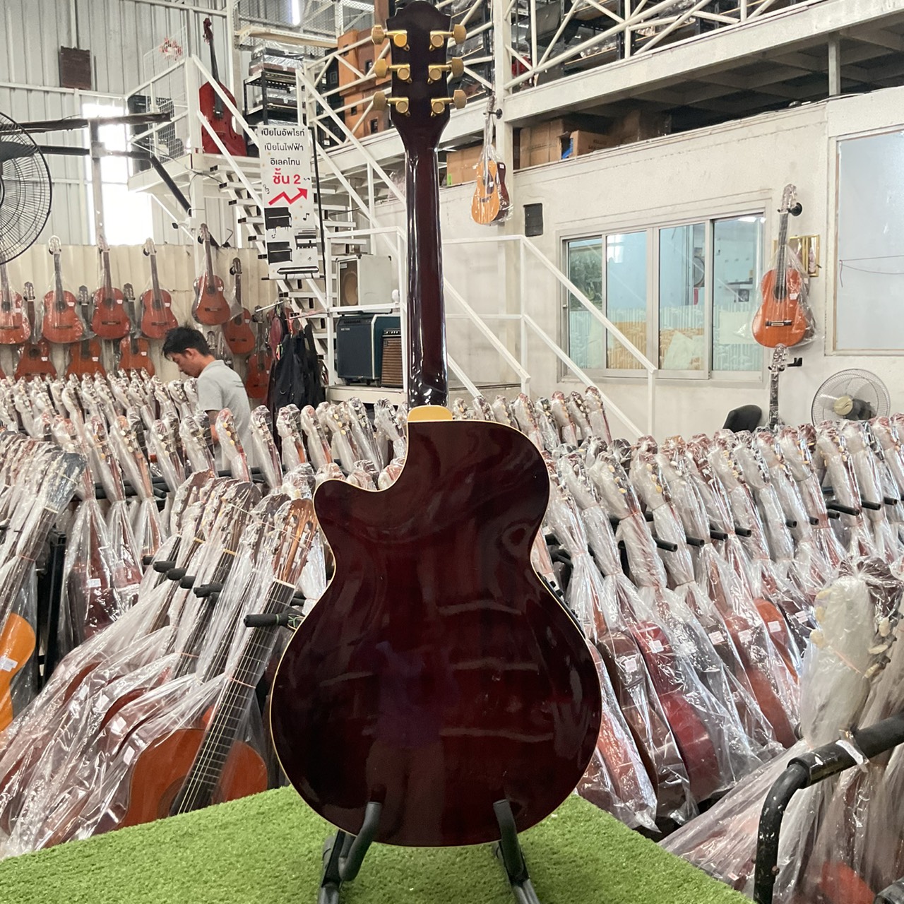 กีต้าร์โปร่งไฟฟ้า K-Garage : EA-500BRB