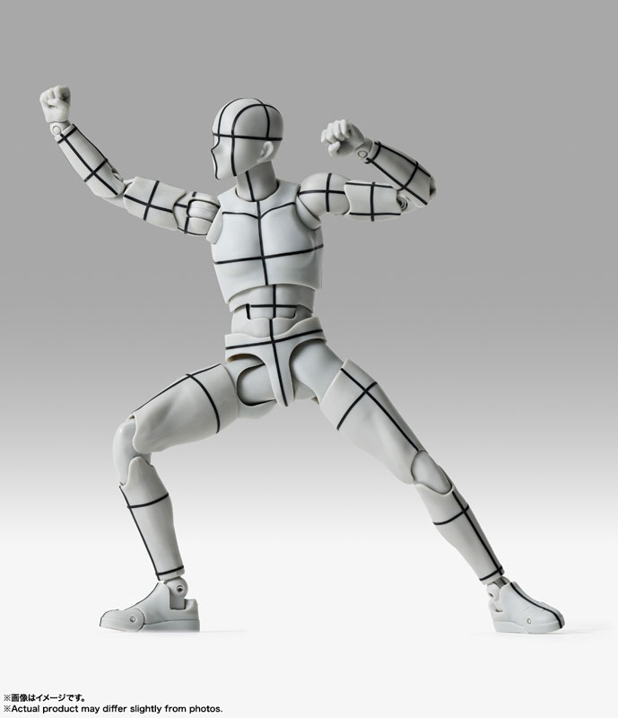 S.H.Figuarts Body-kun -Sports- Edition -Wire Frame- (Gray Color Ver.)(Pre-order)