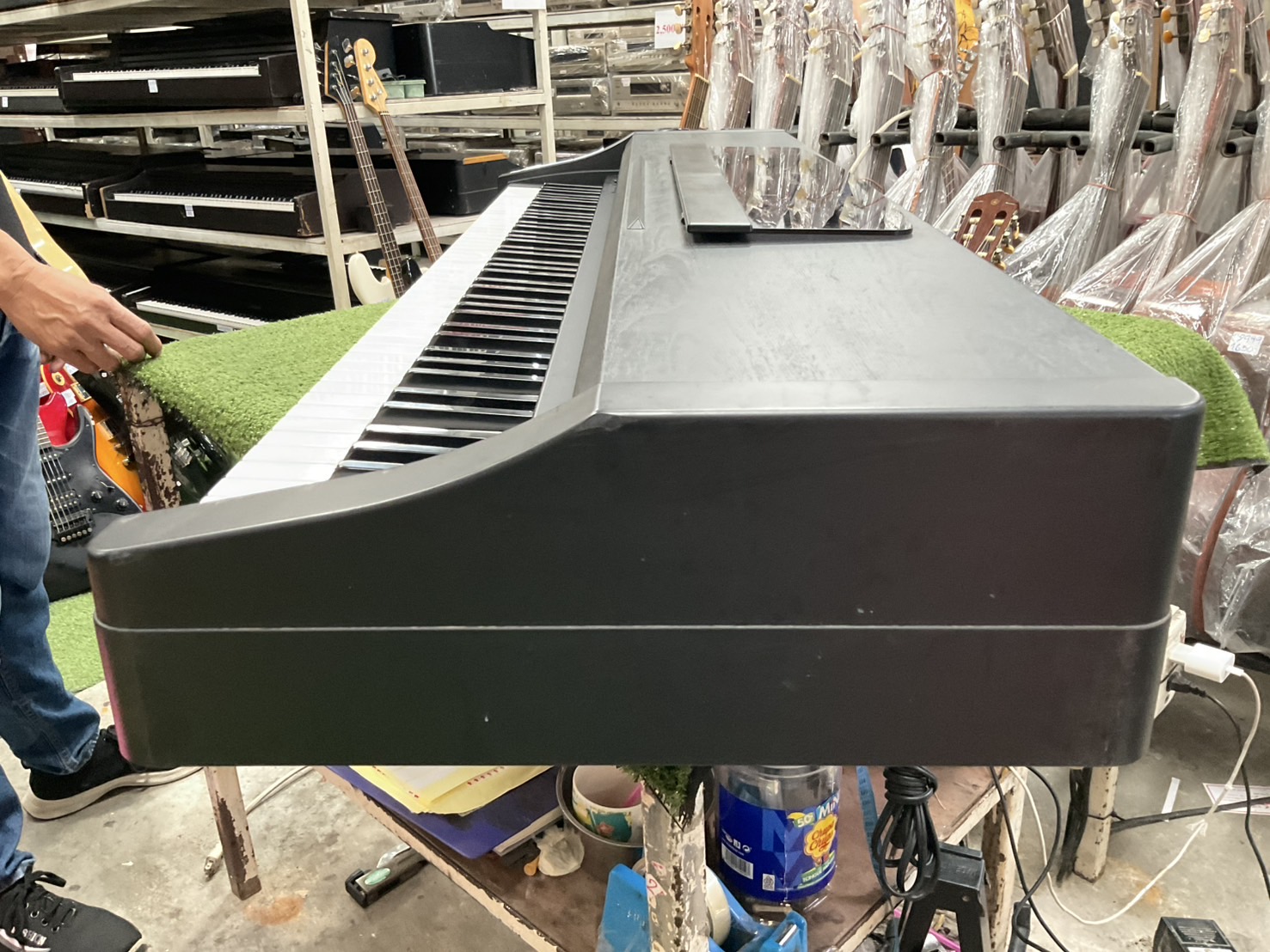 เปียโน KORG : C-16 สินค้าไม่พร้อมใช้งาน (ต้องซ่อม)