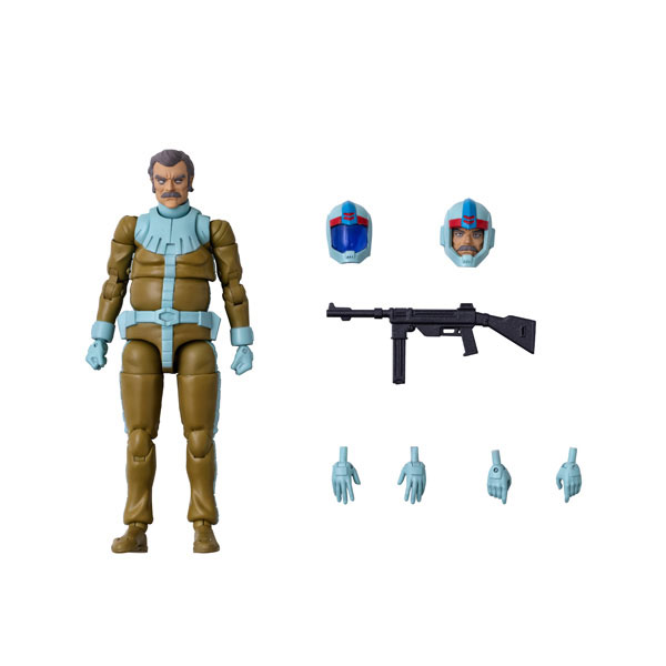 G.M.G. COLLECTION 08 Mobile Suit Gundam Zeon Army Ramba Ral Normal Suit Ver. Posable Figure(Pre-order)