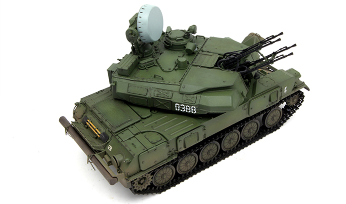 โมเดลรถถัง Meng Model ขนาด 1/35 TS-023 Russian ZSU-23-4 Shilka Self-Propelled Anti-Aircraft Gun