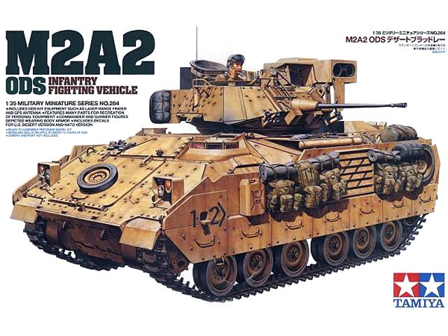 โมเดลรถถังทามิย่า ขนาด 1/35 Tamiya TA35264 M2A2 ODS IFV Bradley