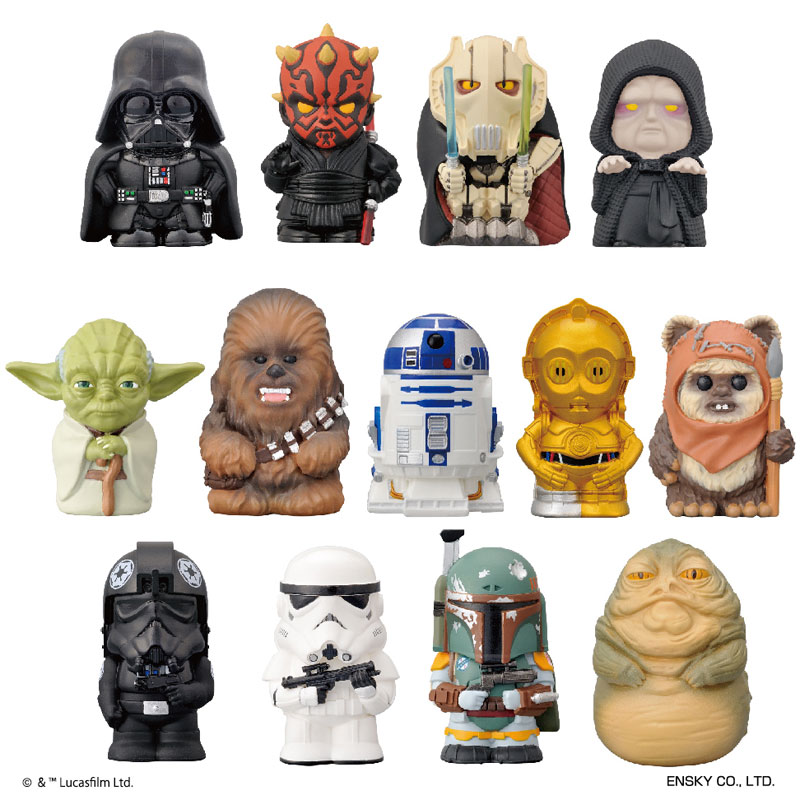 Star Wars Soft Vinyl Puppet Mascot Selection 13Pack BOX(Pre-order)