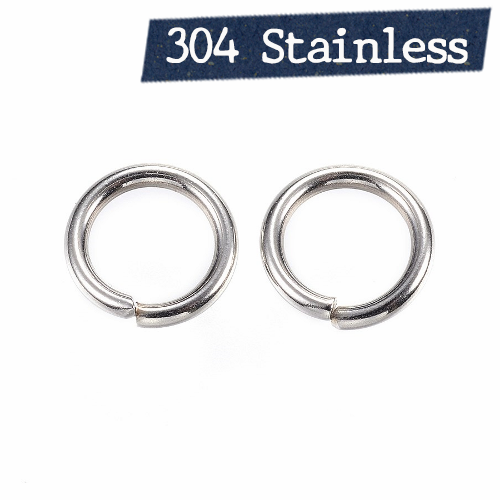 ห่วงกลมสแตนเลส 4-12 มม. (Stainless Steel)