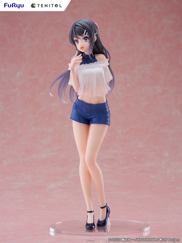 TENITOL TALL Rascal Does Not Dream of Bunny Girl Senpai Mai Sakurajima 1/7 Scale Figure(Pre-order)