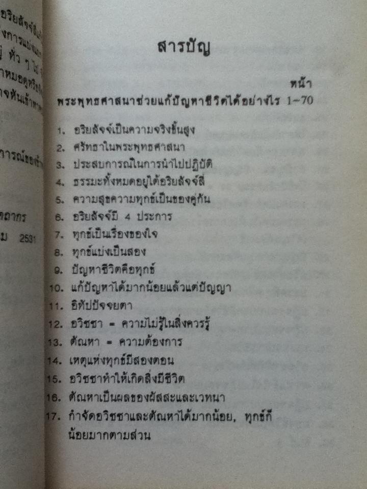 พระพุทธศาสนาช่วยแก้ปัญหาชีวิตได้อย่างไร/ บุญชนะ อัตถากร